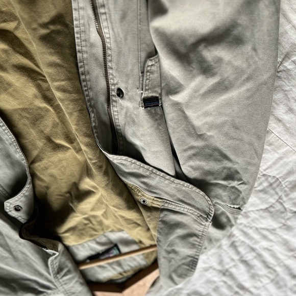 Men's Olive Casual Jacket - Picture 3 of 3